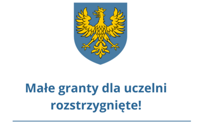 Małe granty dla uczelni – rozstrzygnięte! Uniwersytet Opolski otrzymał 5 grantów.