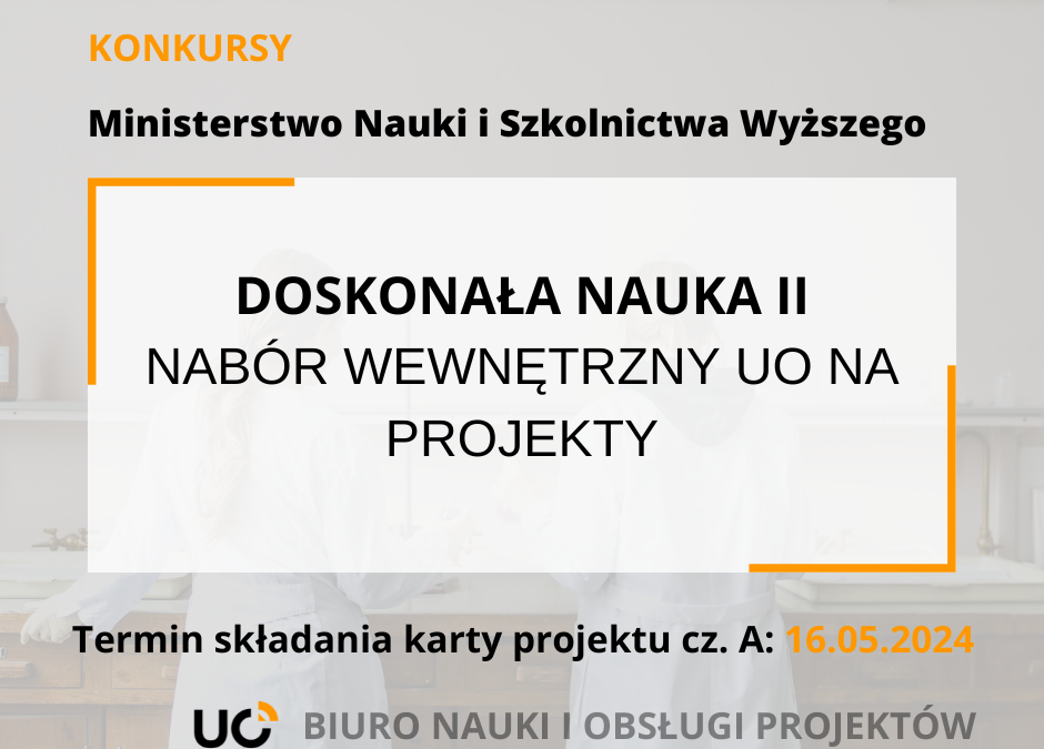 Doskonała nauka II- nabór wewnętrzny