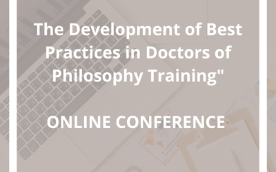 The Development of Best Practices in Doctors of Philosophy Training- ONLINE CONFERENCE